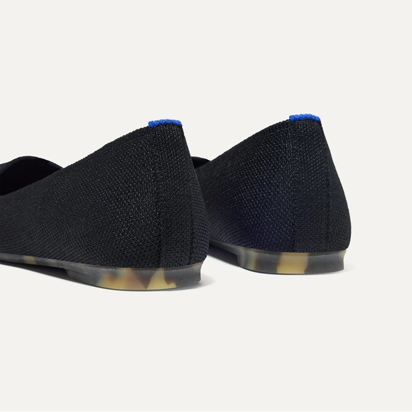 Rothy's | The Max Square Flat in Black - Picture 7 of 11